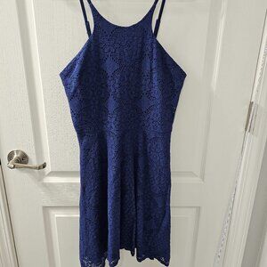 Love Fire Blue Dress M